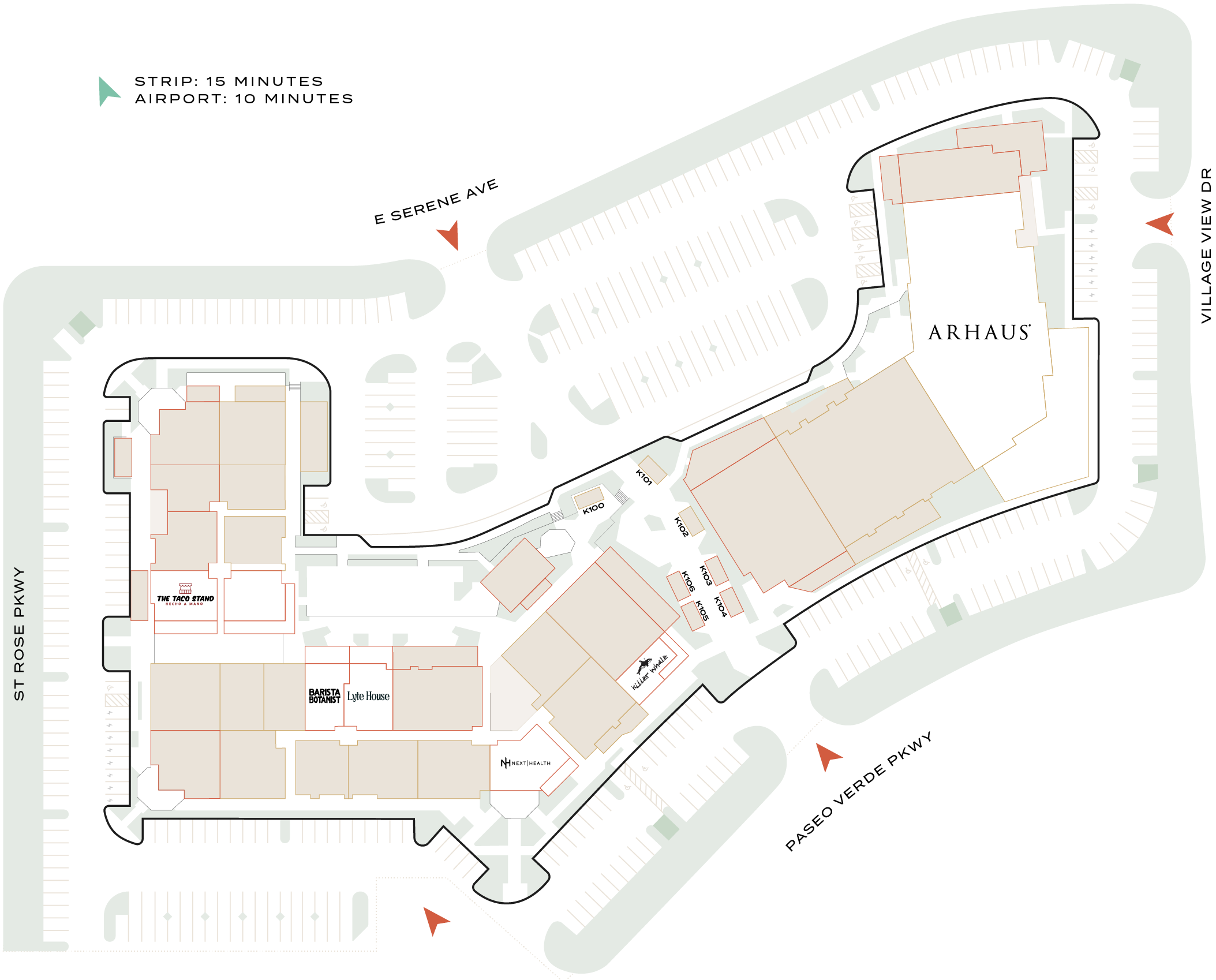 The Cliff — Siteplan